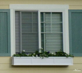 window box, curb appeal, flowers, gardening, windows, window box
