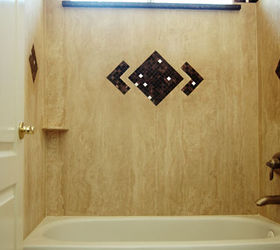 how would you like a stone shower without the challenges of tile and grout would you, bathroom ideas