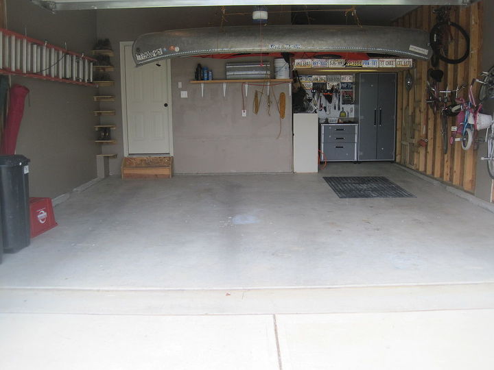 garage storage, cleaning tips, doors, garages, shelving ideas, storage ideas, The view from the driveway
