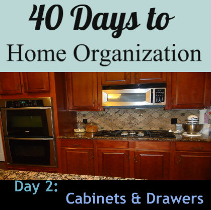 organize your kitchen, kitchen cabinets, kitchen design, organizing, Day 2 of the 40 day challenge organizing your kitchen cabinets drawers in a few easy steps