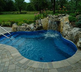 part ii when is an in ground custom spa the right choice, outdoor living, ponds water features, pool designs, spas, Combo Pool Spa Spool