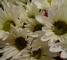 diy april showers gathering vase bouquet, flowers, gardening, home decor, Daisy Mums