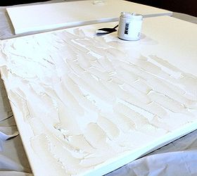 foolproof diy impressionistic paintings, crafts, home decor, The textured look comes from spreading something called molding paste onto the canvas and letting it dry before applying the paint It makes it look like the paint was applied so rich and thick that it created ridges