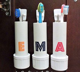 toothbrush holder, cleaning tips, storage ideas