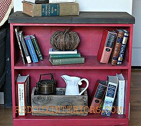 Cheap Bookshelf Makeover Using Scrap Wood and Casters