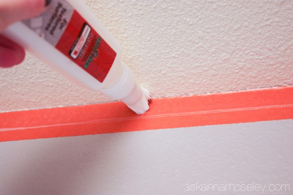 como pintar linhas perfeitas em paredes texturizadas