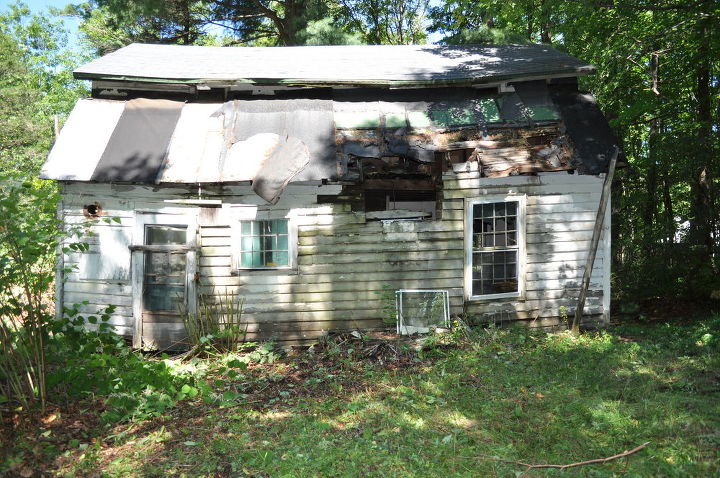 abandoned colonial cottage complete restoration, curb appeal, diy, home improvement