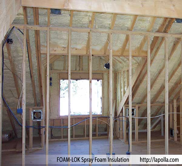 lowering your energy bills with spray foam insulation, home maintenance repairs, how to, hvac, walls ceilings, Spray Foam adheres to any size walls and ceilings
