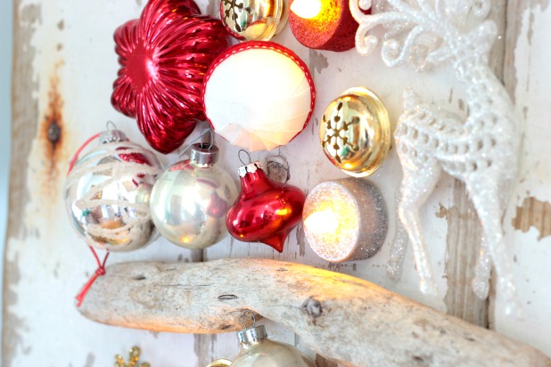 upcycled christmas tree craft idea inspired by real simple magazine, christmas decorations, crafts, repurposing upcycling, seasonal holiday decor, the LED lights are my favorite part