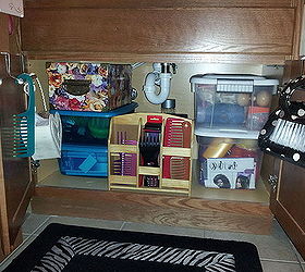 organizing bathroom cabinet from things you already have, bathroom ideas, kitchen cabinets, organizing, After