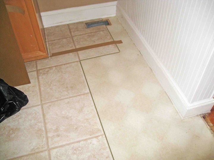 how to remove linoleum flooring, diy, flooring, kitchen design