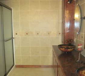 bathroom remodel, bathroom ideas, remodeling, This was his first tile work An outstanding job We got a fantastic price on the tiles by using a discontinued item