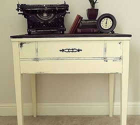 diy sewing table re purpose, home decor, painted furniture