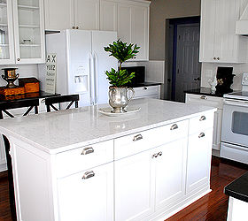 my kitchen remodel, home decor, home improvement, kitchen design, kitchen island, The new island with Silestone counter top that looks like marble
