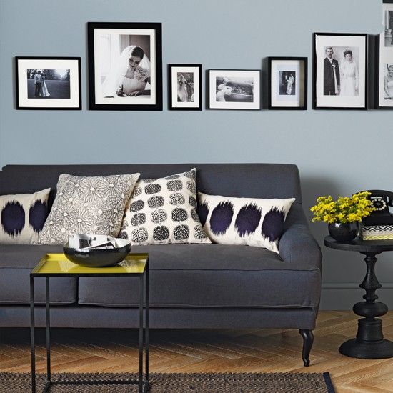 10 blue color of the year color schemes you should know about, home decor, painting, Gray and sky blue with black trims are perfect
