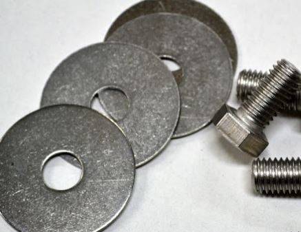 how to make new hardware look old and rusty, crafts, Brand new washers and bolts