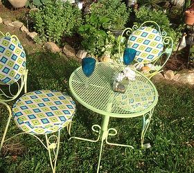 monday makeover, outdoor furniture, outdoor living, painted furniture