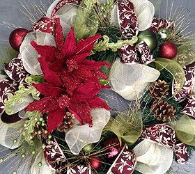 christmas wreaths part 2, crafts, seasonal holiday decor, wreaths, Classic