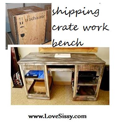 crate creations, diy, painted furniture