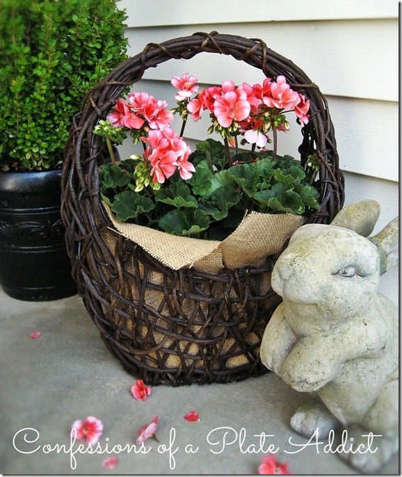 pottery barn inspired simple spring centerpiece, crafts, seasonal holiday decor