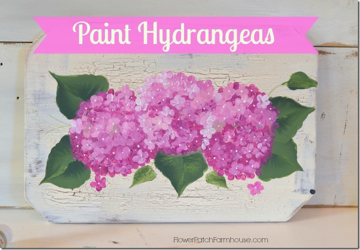 spring flowers a nod to the blooms of spring, flowers, gardening, This post shows you how to paint hydrangeas aren t they gorgeous