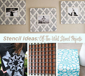 stencil ideas creative stenciled craft projects, crafts, Stencil ideas with Cutting Edge Stencils