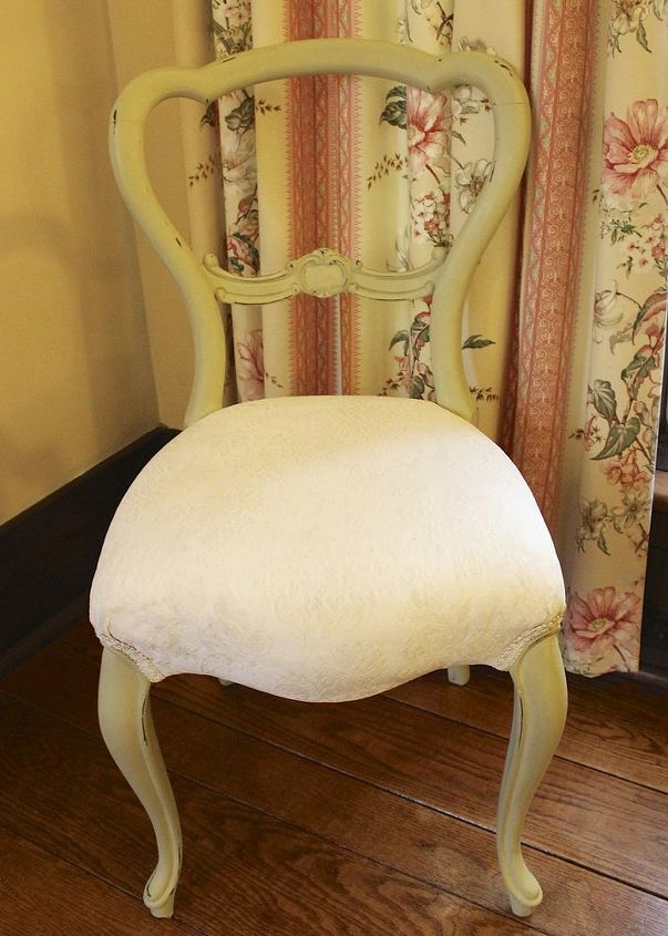 painting fabric with chalk paint, chalk paint, painted furniture, reupholster, After a second night to dry I applied a couple thin coats of clear wax This turned the fabric into a soft subtle finish and yet it wasn t sticky at all