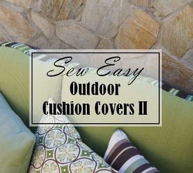 sew easy outdoor cushion tutorial part two, crafts, outdoor furniture, painted furniture, reupholster