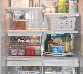 how to organize your fridge, organizing, Group similar items together and have a designated spot for each grouping