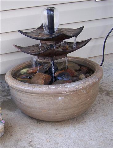 diy water fountain, diy, outdoor living, Fung Shui DIY Water Fountain