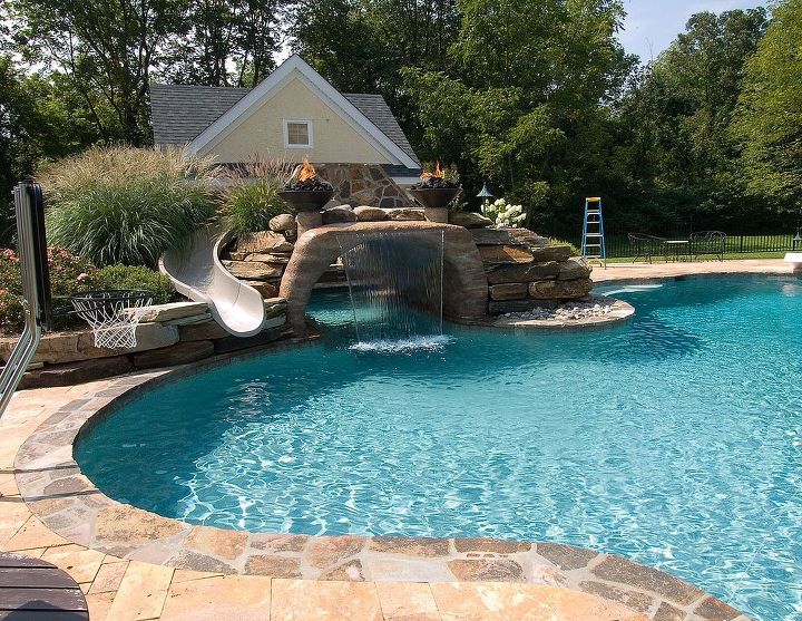 2013 outstanding achievement awards, landscape, outdoor living, pool designs, spas, Ted s Quality Pools Newtown Square PA