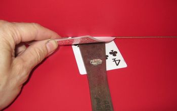 Pry Bars are Handy, But Can Do Damage... A Card Trick Can Help