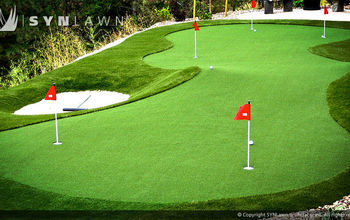 Outdoor SYNLawn Golf Putting Greens