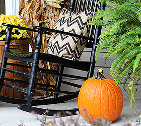 fun and festive fall porch, curb appeal, gardening, outdoor living, seasonal holiday decor, wreaths, My fall 2013 porch