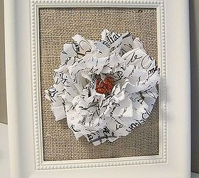framed flowers, crafts