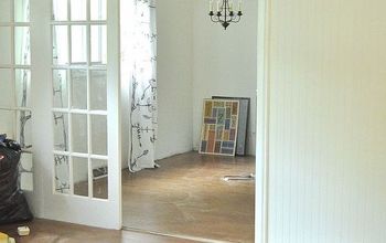 Dividing a Space With Vintage French Doors