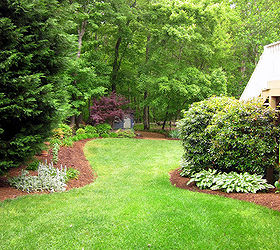 backyard oasis, curb appeal, landscape, patio, View looking into the backyard from the north side yard