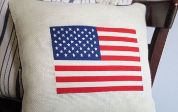 An American Flag Pillow