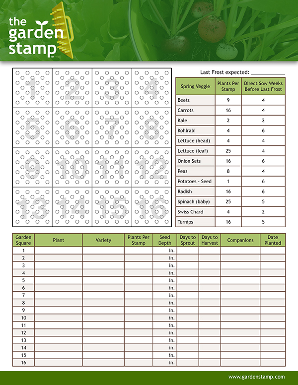 free spring garden planning worksheet, gardening, raised garden beds, Spring Garden Planning Worksheet