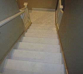 Removing Carpet from Stairs and Painting Them | Hometalk