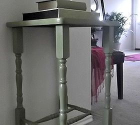 side table makeover with chalk paint, chalk paint, painted furniture