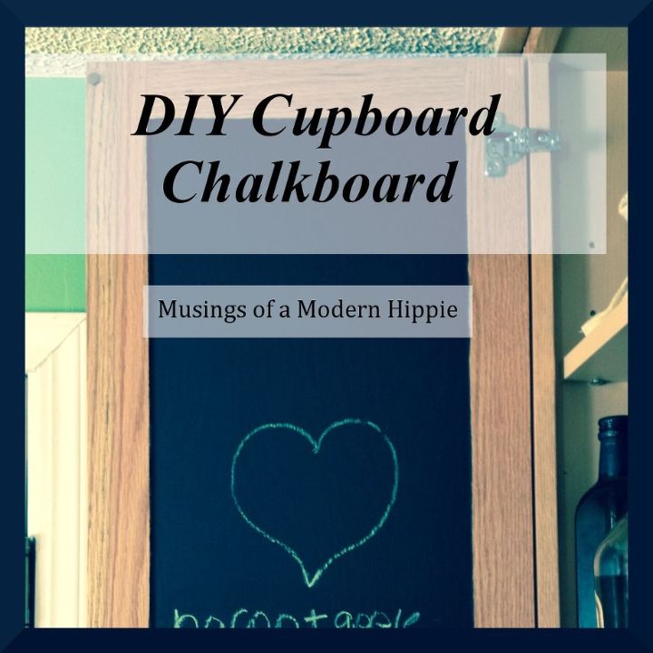 diy cupboard chalkboard, chalkboard paint, closet, crafts