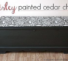 fab furniture makeovers using stencils, painted furniture