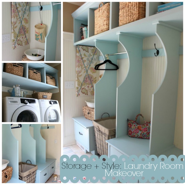 organized cottage style laundry room and mudroom renovation, closet, home decor, laundry rooms, storage ideas, Vintage Cottage Style Laundry Room Makeover