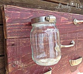 creative jewelry display, crafts, mason jars, repurposing upcycling, woodworking projects
