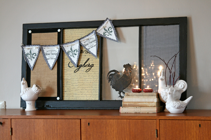 old window new message board, repurposing upcycling
