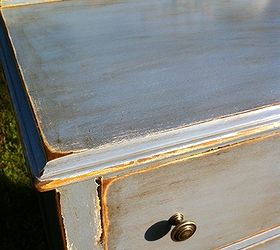 repainted antique dresser, painted furniture, Aged and distressed just my style