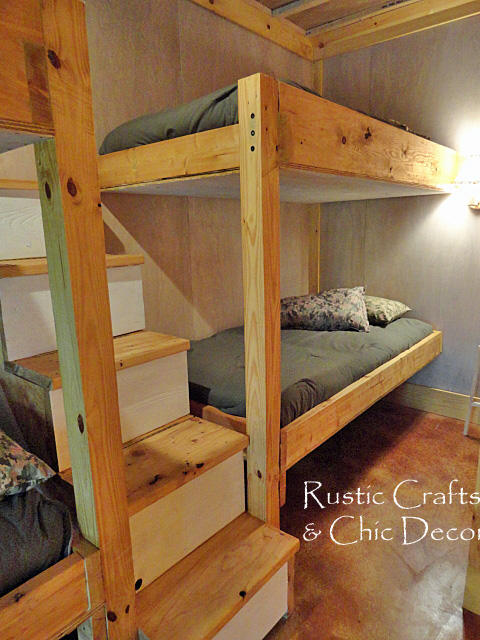 DIY Double Bunk Bed Design | Hometalk
