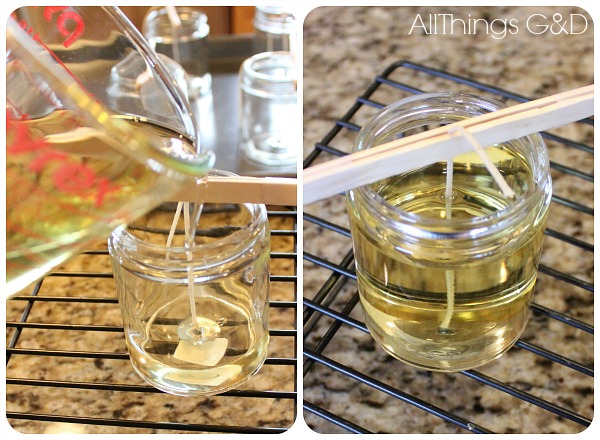 make your own even better citronella candles, crafts, mason jars, outdoor living