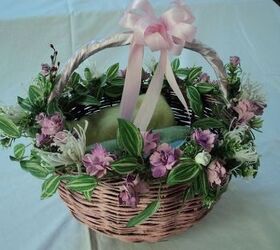 my painted basket, crafts, Lovely isn t